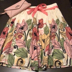 🌸 Springtime Flowered Skirt 🌸